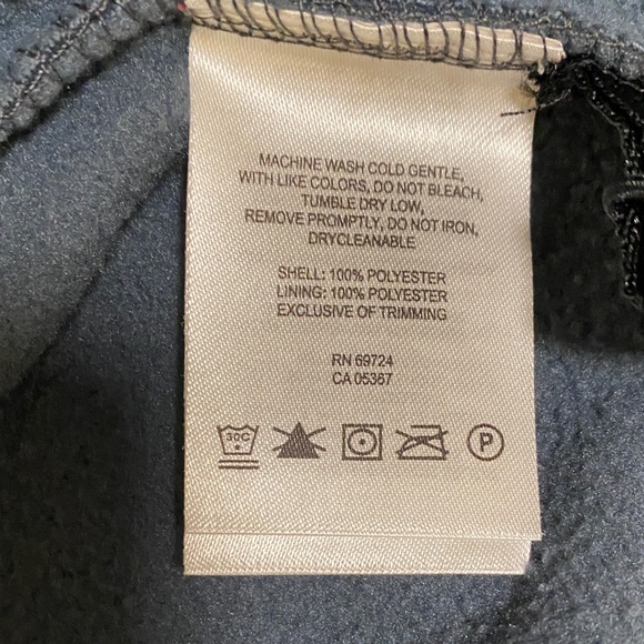 Columbia Men's Full Zip Dark Gray Interchange Performance Fleece Jacket Medium - Picture 7 of 8